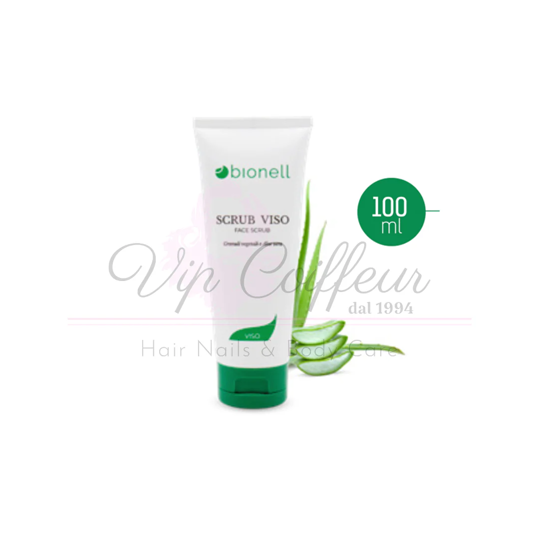 Scrub Viso Granuli Vegetali e Aloe Vera 100ml BIONELL