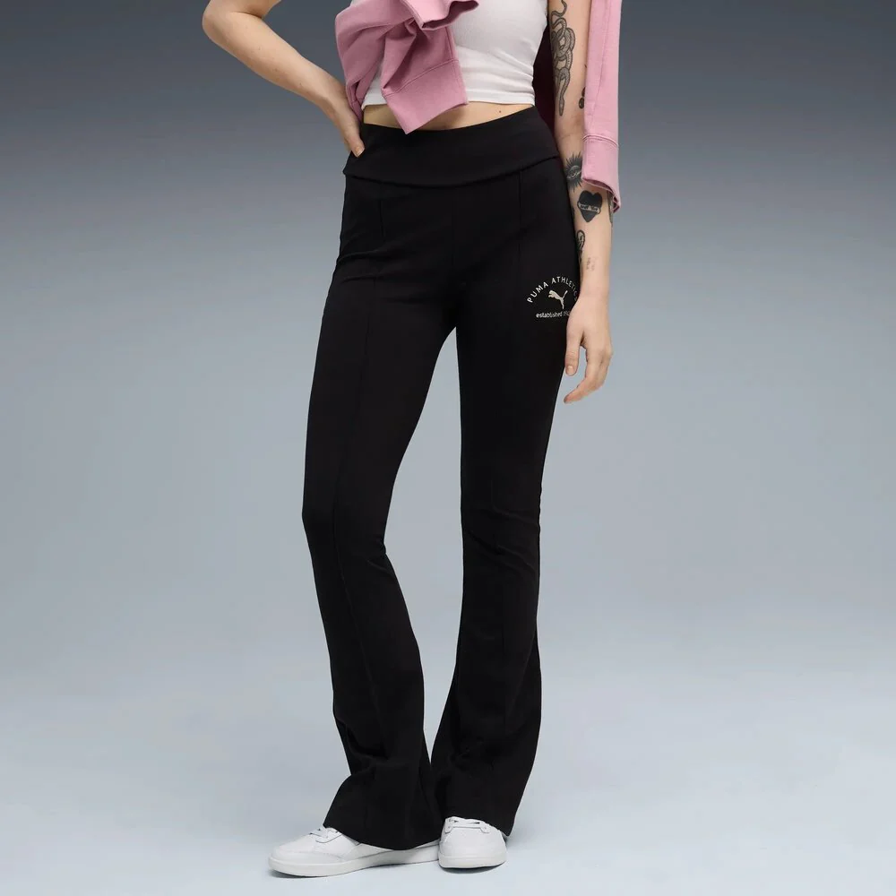 Puma Pantalone Class High Waist Flared Donna 688137 - immagine 4