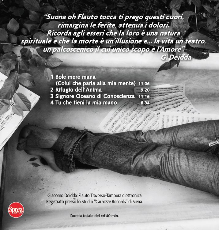 “Flute Vibrations” – Improvvisazioni per Flauto e Tampura “Flute Vibrations” Giacomo Deidda (CD 9 Audio) - immagine 3