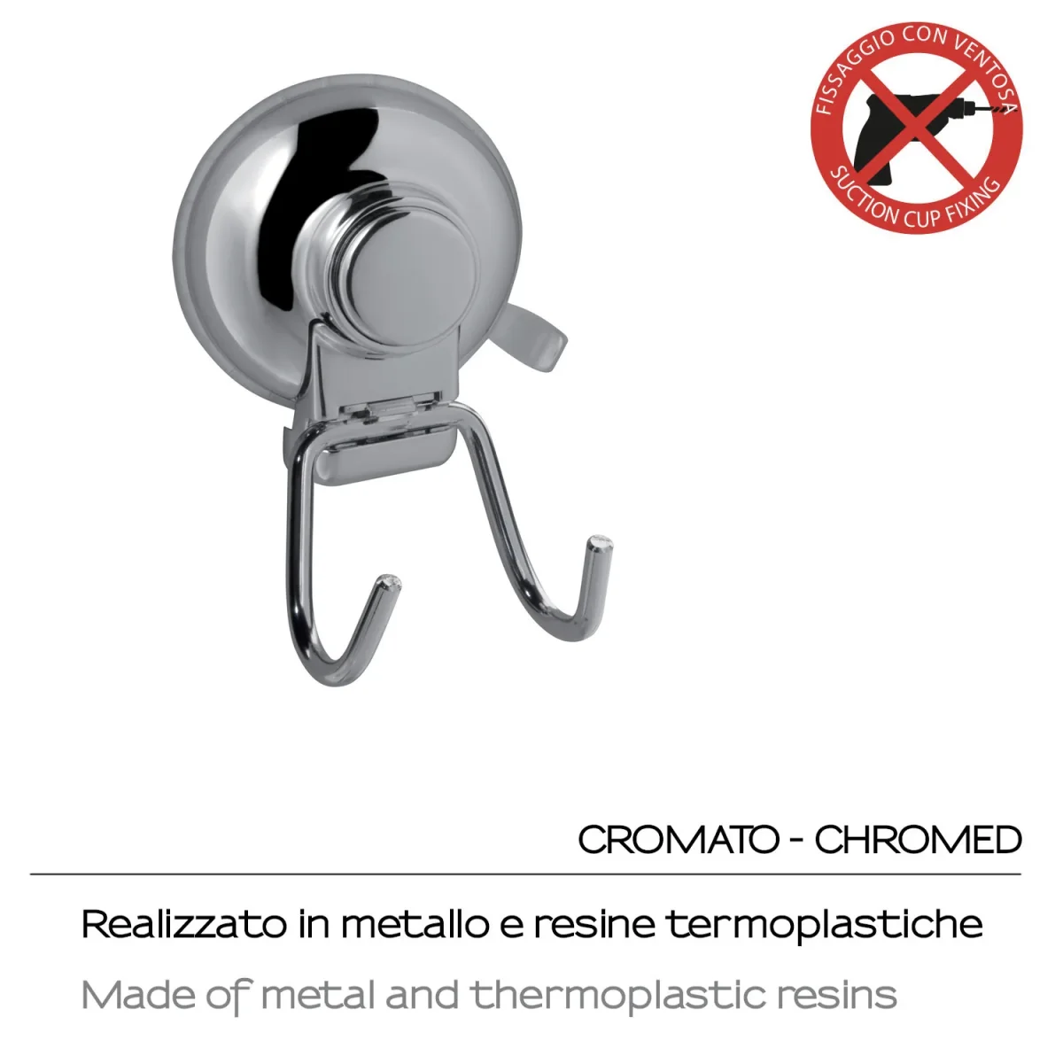 Appendiabiti di Gedy serie Hot - Cromato - immagine 4