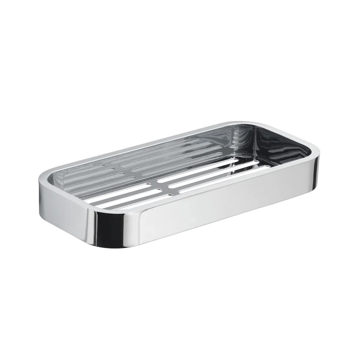 Portaoggetti doccia Rettangolare Outline in Acciaio Inox AISI 304 di Gedy - Cromato